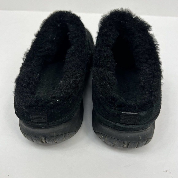 Merrell Black Encore Ice suede Mule Slides Clogs Sz 7 Sherpa Wool Lined Slip On - Picture 4 of 8